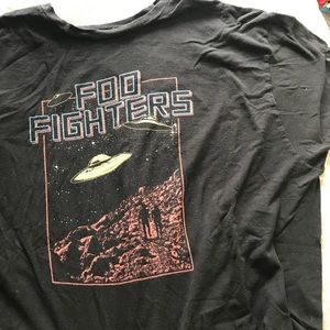 vintage foo fighters t shirt